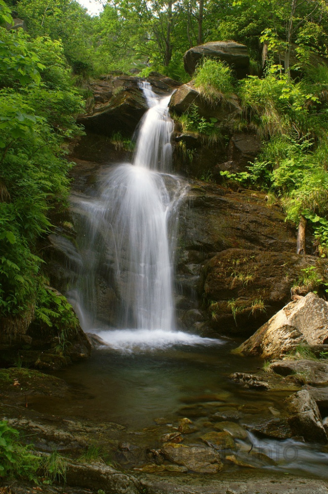 Vodopády Borového potoka
